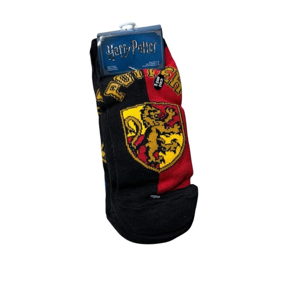 Harry Potter 5 Pair Casual‎ Low Ankle Socks New